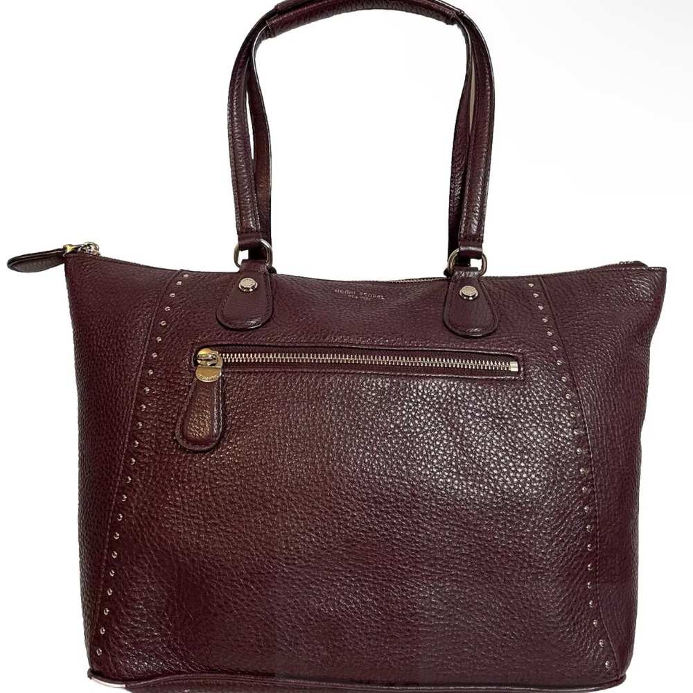 Henri Bendel Burgundy Satchel